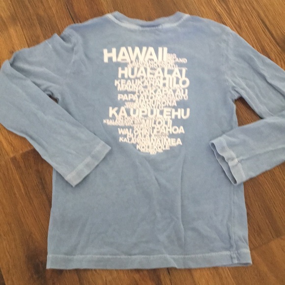 Baby James Perse Hawaiian Long Sleeve 